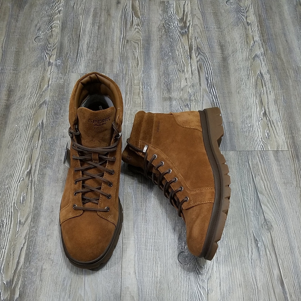 Sperry Watertown Ltt Outdoor Boots Tan Suede